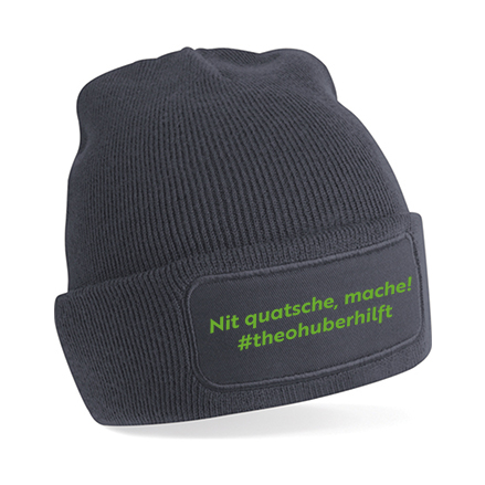 #theohuberhilfe Winterbeanie Mütze